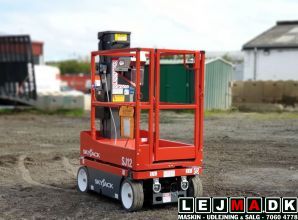 Lej en Saxlift / søjlelift 6 meter Skyjack SJ12