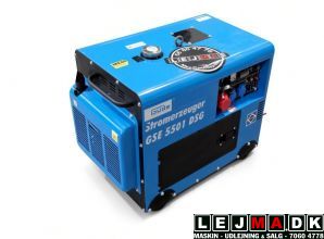 Lej en Diesel Generator 5000W 380V / 220V / 12V
