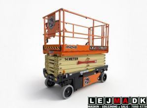 lej en 14 meter Saxlift JLG R4045 bred