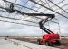 Lej en 20 Meter EL Bomlift Manitou 200ATJE 4x4