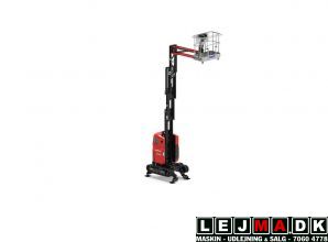 Lej en 10 meter bæltelift / søjle / saxlift Heron 10E