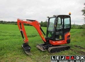 Udlejning af Minigraver Kubota KX019-4 LEJMA.DK