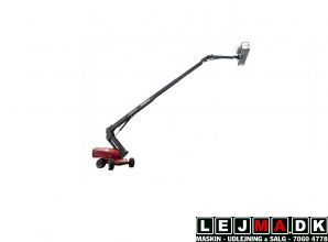 Lej en 28 meter Diesel bomlift Manitou 280TJ med ret-arm