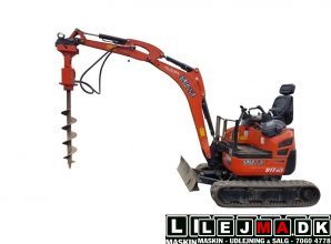 Lej et Hydraulisk Pælebor til minigraver eller minilæsser