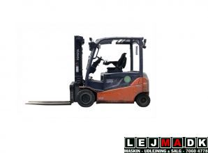 Lej en Batteri / EL Gaffeltruck 3,5 Ton Toyota