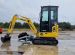 Udlejes Minigraver Komatsu PC16r hs med tilt