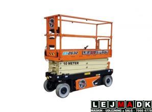 Lej en 10 meter Saxlift JLG 2632es smal