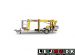 Lej en 12 meter Lige-Arm Trailer lift Omme