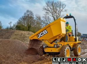 Lej en JCB 3 TON Dumper