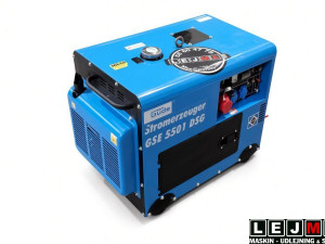 Lej en Diesel Generator 5000W 380V / 220V / 12V