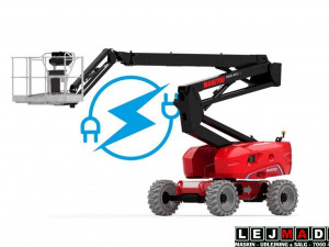 Lej en 20 Meter EL Bomlift Manitou 200ATJE 4x4