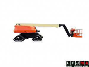 Lej en Bæltelift 22 meter JLG 660SJ Quad Tracks Diesel på larvebånd