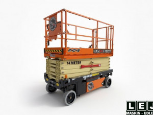 lej en 14 meter Saxlift JLG R4045 bred
