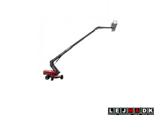 Lej en 28 meter Diesel bomlift Manitou 280TJ med ret-arm