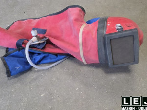 Lej en sandblæser maske med frisk luft