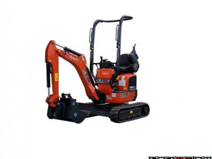 Lej en minigraver Kubota u10 Joystick