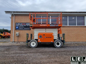 Lej en Litium el saxlift 14 meter Snorkel s3970RTE