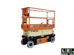 Lej en 10 meter Saxlift JLG 2632es smal