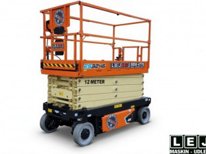 lej Saxlift 12 meter JLG 3246ES bred
