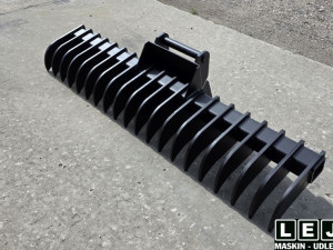 Lej en 180cm Rive til gravemaskine 5-8 ton S45 Beslag